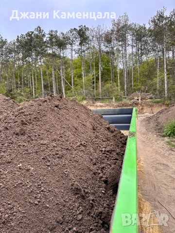 Доставка на пресята и не пресята черна пръст, чернозем/ фрезоване, оране, мулчиране, снимка 4 - Други - 51928303