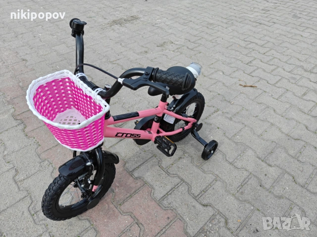 CROSS Велосипед 12" DIVA розов, снимка 6 - Велосипеди - 53830523