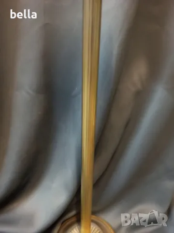 Висок немски бронзов пепелник (на стойка )с орнаменти -67 см, снимка 4 - Антикварни и старинни предмети - 48689771