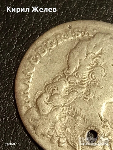 Сребърна монета 7 кройцера 1762г. Франц първи Австрия за КОЛЕКЦИЯ 52620, снимка 3 - Нумизматика и бонистика - 53097341