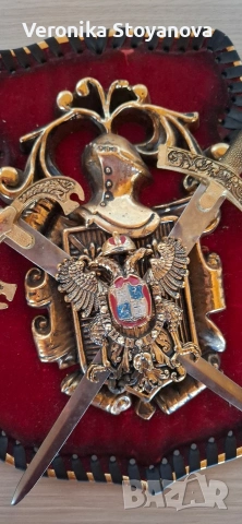 Декоративен герб, снимка 2 - Декорация за дома - 53428245