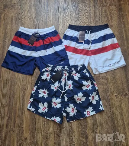 Страхотни мъжки къси шорти за плаж TOMMY HILFIGER & BURBERRY бански размер S,M, L,XL,2XL, 3XL , снимка 3 - Бански - 50091741