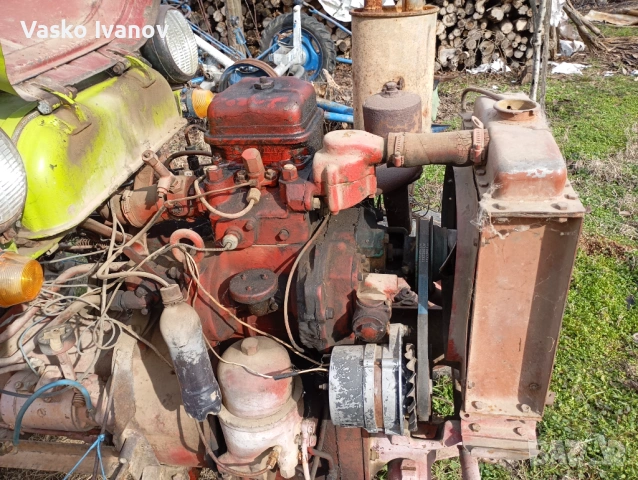 Продавам трактор дт20в движение с регистрация плуг с 2 тела, снимка 2 - Селскостопанска техника - 53648144