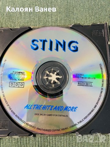 STING, снимка 10 - CD дискове - 35763002