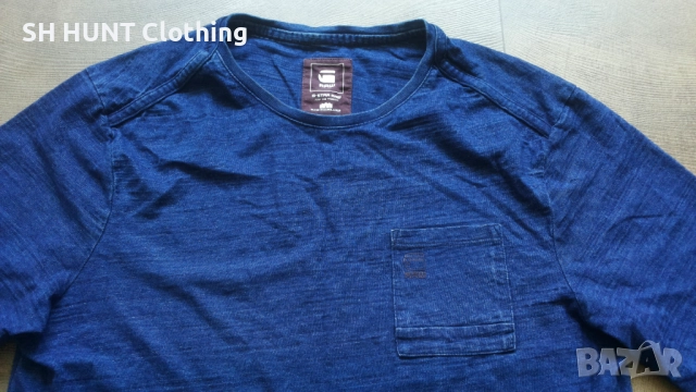 G-Star EVIN POCKET Размер M мъжка блуза 17-62, снимка 2 - Блузи - 52794243