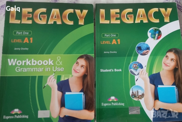 Legacy part one level A1 Workbook & Grammar in Use, Legacy Student's Book Level A1