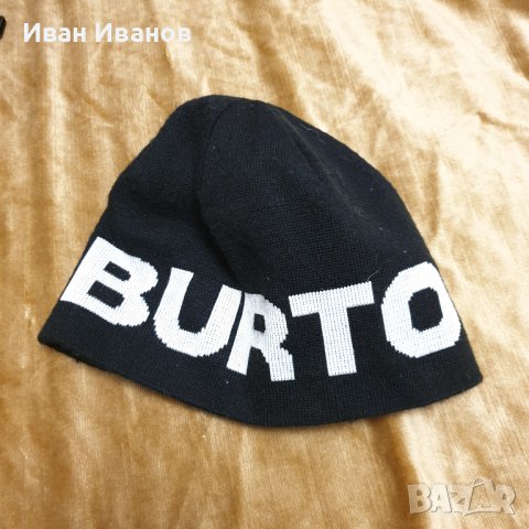 Оригинална зимна шапка  на BURTON, снимка 3 - Шапки - 39595460
