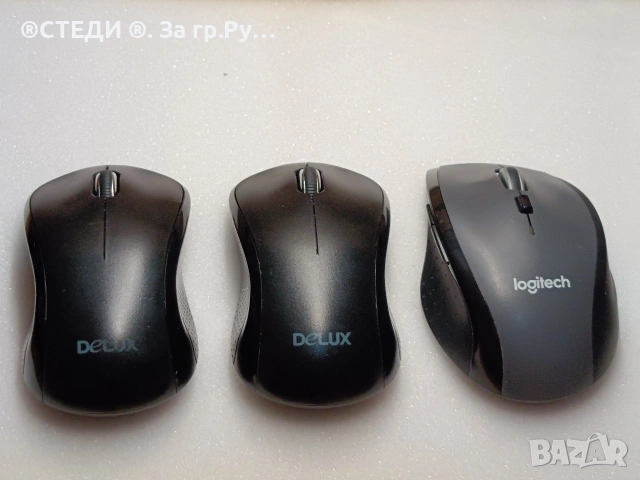 безжична мишка Logitech /"DELUX",