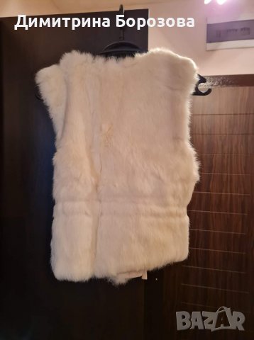 Пухено елече , снимка 4 - Елеци - 40028378