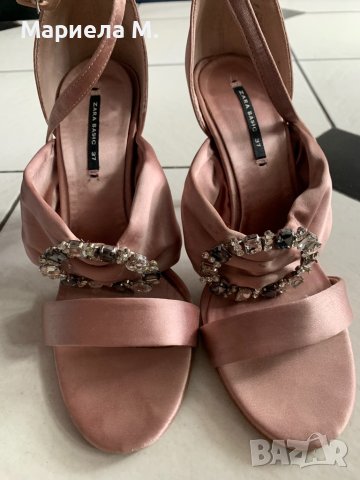 Zara сандали, номер 37, снимка 5 - Сандали - 41431193