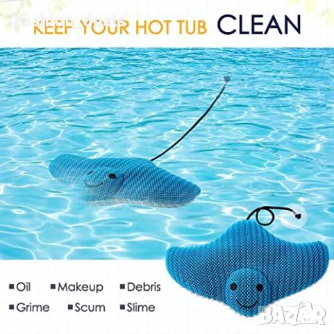 Нова 3D уникална спа абсорбатор пчелна пита/Против Мърсотия Тиня/Басейн Вана, снимка 7 - Водни спортове - 41286164