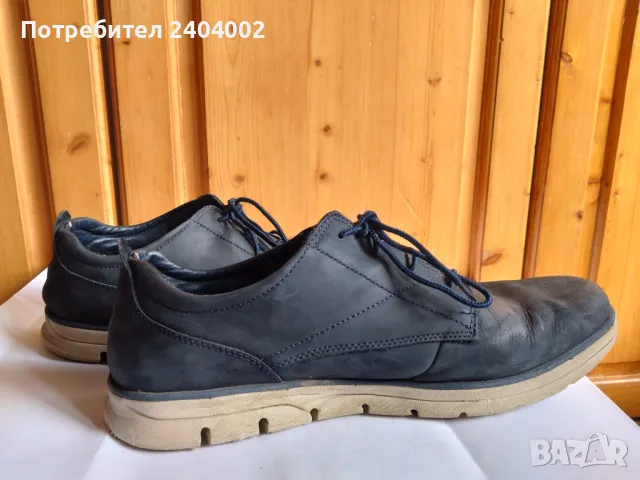 Мъжки кожени обувки Timberland №45, снимка 3 - Ежедневни обувки - 48833253