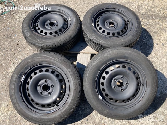 15 цола джанти 5х112 VW Golf 5 6 Голф 5 6 гуми 195/65/15 Nexen 6+мм