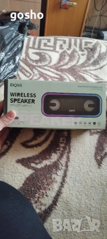 Тонколона DOSS SoundBox Pro+ Bluetooth Speaker IPX6 24W Dual, снимка 4 - Тонколони - 53769329