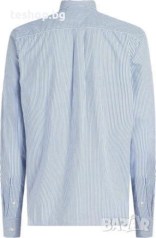 Мъжка риза Tommy Hilfiger Flex Poplin Classic STP RF размер М, снимка 4 - Ризи - 53461072