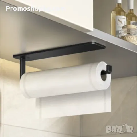 Поставка за кухненска хартия Ruhhy, черна, снимка 4 - Други - 49934020