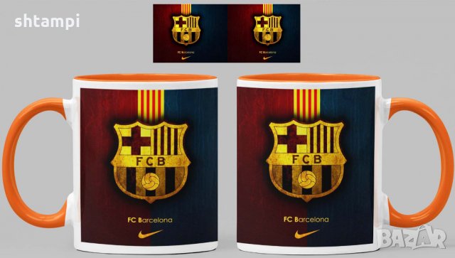 Чаша Барселона Barcelona Керамична, снимка 6 - Фен артикули - 34783199