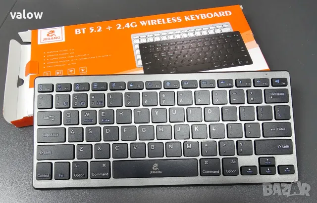 Безжична Bluetooth клавиатура iOS iPad Android Tablet PC Windows