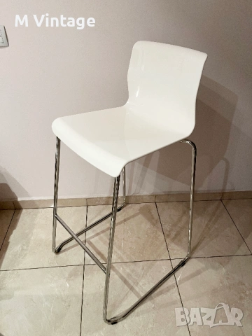 Рядък бар стол Ikea Glenn Chair - височина 74-76 см, снимка 2 - Столове - 53213534