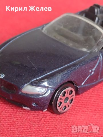 Метална количка BMW Z4 MADE IN CHINA кабриолет за КОЛЕКЦИЯ ДЕКОРАЦИЯ 19129, снимка 8 - Колекции - 40679236