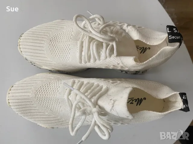 Летни бели дамски маратонки, снимка 7 - Маратонки - 49738053