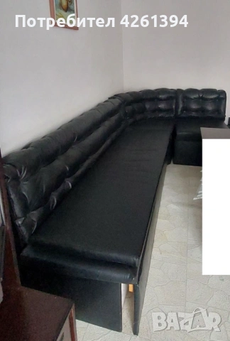 ПРОДАВАМ – КАНАПЕ ЕКО КОЖА, снимка 2 - Дивани и мека мебел - 53731842