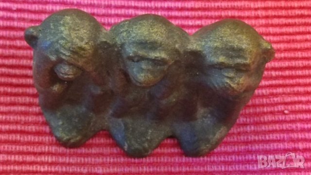 Статуетка Трите маймуни. , снимка 5 - Статуетки - 41502277