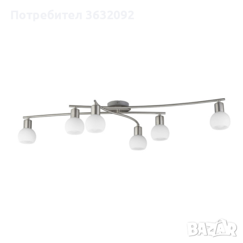 LED плафон (Полилей) Livarno Home с 6 крушки - Германия, снимка 1 - Лампи за таван - 44732988