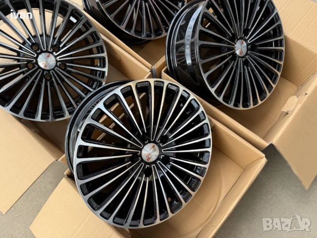 4 бр. чисто нови алуминиеви джанти 17 цола 5x114.3 , централен отвор 67.1 , ET35, 7.5J