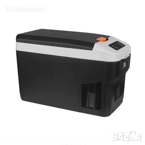 Хладилна кутия 28L – хладилник за кола и бус 12V / 220V за пътуване и къмпинг, снимка 4 - Аксесоари и консумативи - 50830501