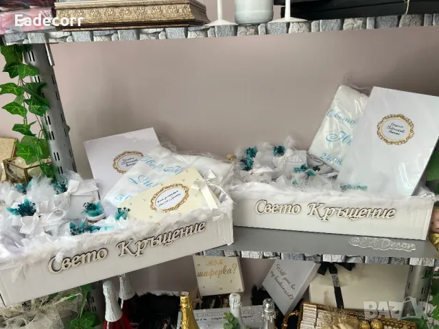 Комплекти за кръщене , снимка 7 - Подаръци за кръщене - 49738439