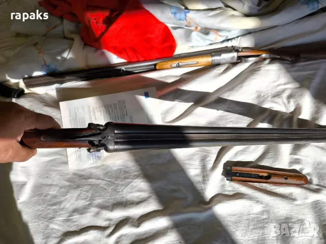 Обезопасена ловна двуцевка. Деактивирана Тула, карабина

, снимка 6 - Антикварни и старинни предмети - 49012118