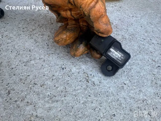 дебитомер за двигател за Fiat Stilo 1.6i бензин Датчик, налягане във всмукателните тръби BOSCH 0 261, снимка 4 - Части - 47261666