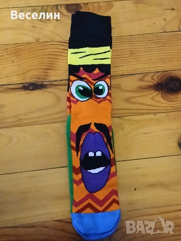 Шарени чорапи , снимка 3 - Дамски чорапи - 53514651