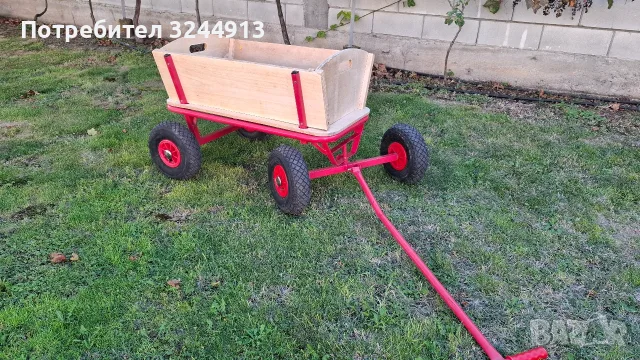 Чосто нова традиционна немска ръчна количка (тип Bollerwagen), снимка 8 - Други стоки за дома - 56246080