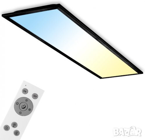 BRILONER Leuchten - плафониер, LED панел, димируем, контрол на цветната температура