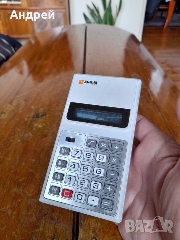 Калкулатор Agilis, снимка 2 - Антикварни и старинни предмети - 41145421