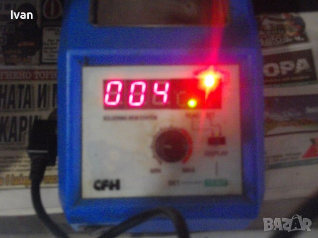 Профи Станция Запояване CFH/Поялник-400W Старо Качество/Руски Поялник 50-100W/Трансформаторен KL808/, снимка 4 - Поялници и запояване - 40572008