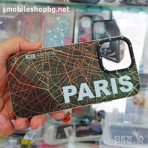 калъф за iPhone 14 Pro Max дизайнерски PARIS кейс гръб