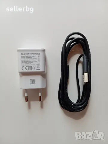 Зарядно адаптер Samsung 5v 1,55A 7,8w с кабел micro USB / C5 / iPhone , снимка 1 - Оригинални зарядни - 49342783