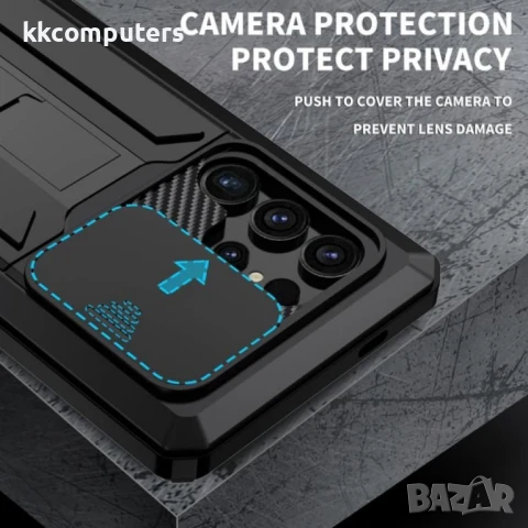 Samsung Galaxy S25 Ultra R-JUST Удароустойчив/Водоустойчив Калъф и Протектор, снимка 8 - Калъфи, кейсове - 51427024