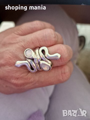 комплект пръстен, дълго колие UNO de 50, снимка 4 - Бижутерийни комплекти - 39513022