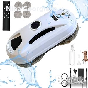 Интелигентен робот за почистване на прозорци с двойни въртящи се падове и вакуум 2800Pa, снимка 2 - Други стоки за дома - 52393037