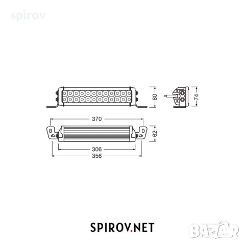 LED бар OSRAM LEDriving LIGHTBAR VX250-CB 12/24V 2700lm 6000K, снимка 2 - Части - 55734293
