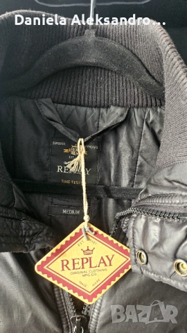 REPLAY  оригинално зимно яке М, снимка 6 - Якета - 52243115