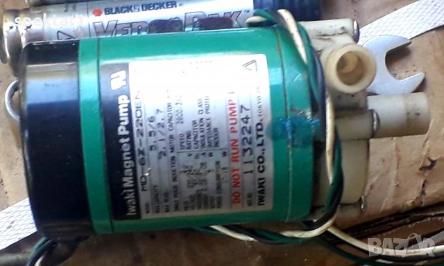 Японска магнитна помпа помпи за агресивни течности