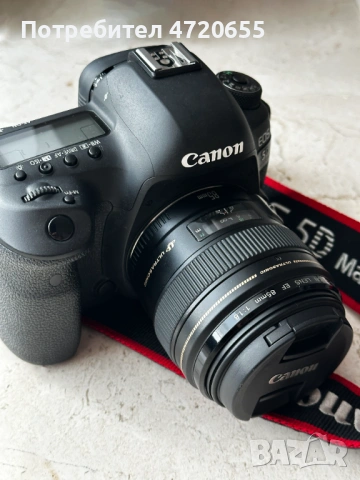 Обектив Canon EF 85mm f/1.8 USM, снимка 5 - Обективи и филтри - 53258901