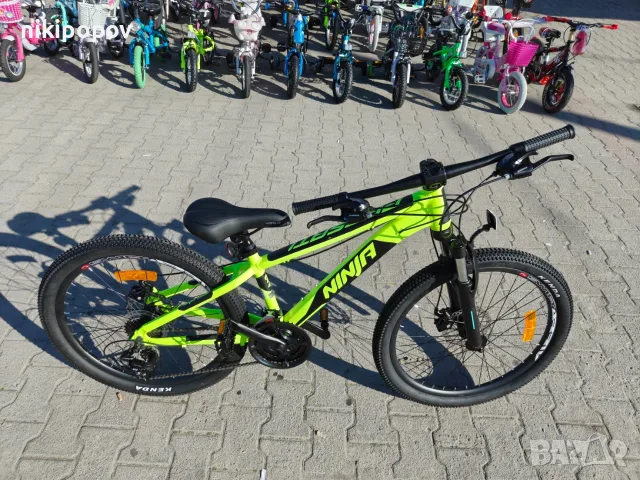Промо велосипед 24" Passati NINJA жълт, снимка 3 - Велосипеди - 56254092