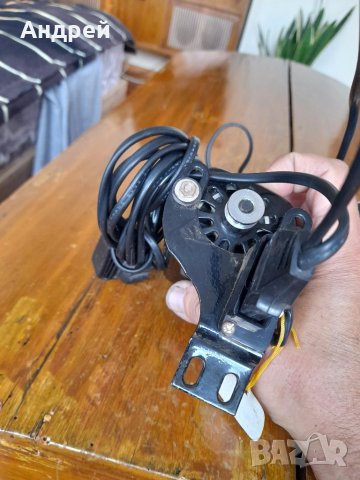 Стар комплект Моторче и Педал за шевна машина #3, снимка 6 - Други ценни предмети - 41540062