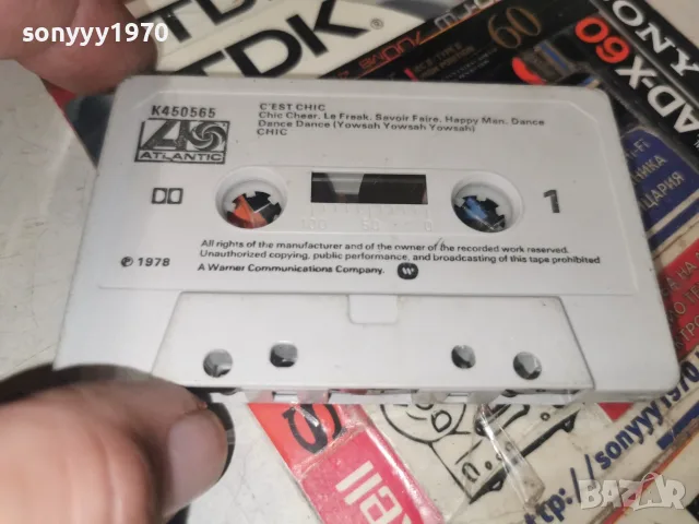 CHIC-ORIGINAL TAPE 2509260938H2R8R, снимка 13 - Аудио касети - 56219762